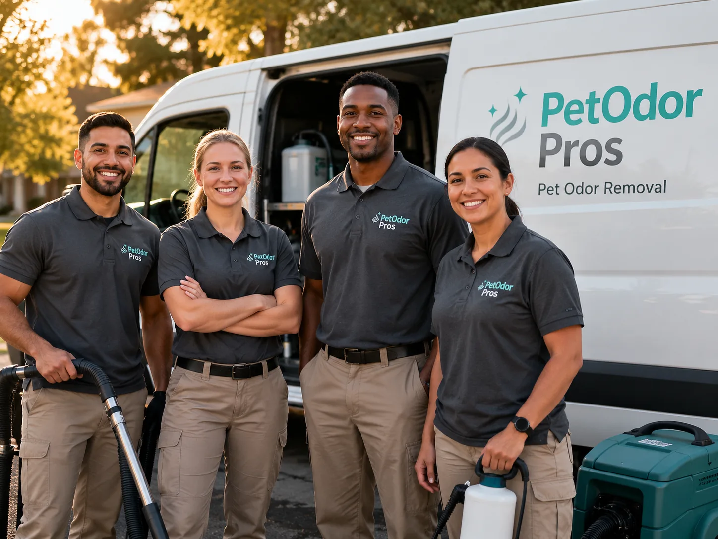 Pet Odor Removal team serving Sterling, OH